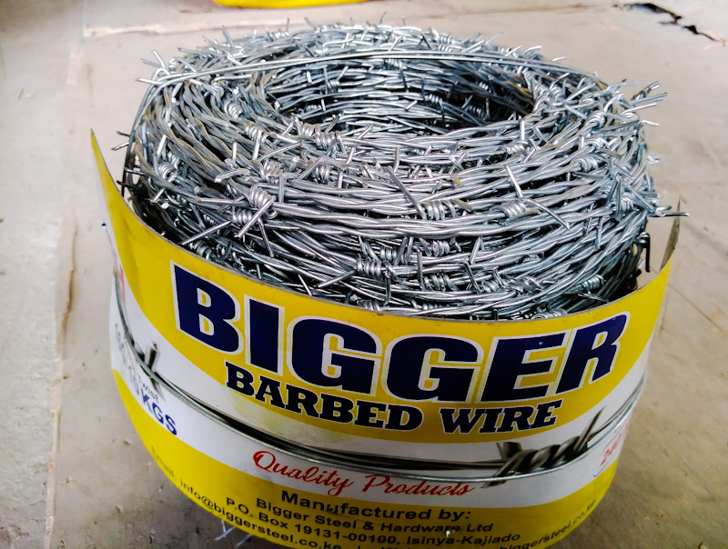 Bigger Steel & Hardware barbed wire