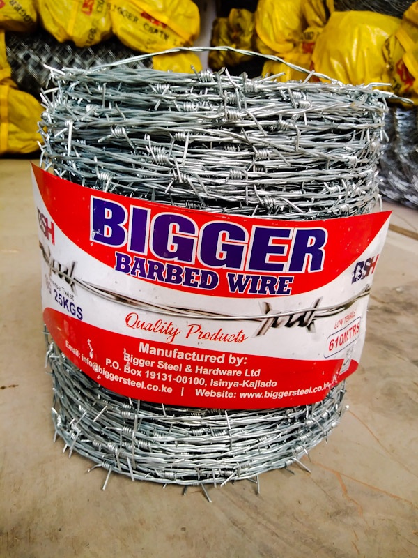 Bigger Steel and Hardware ltd barbed wire